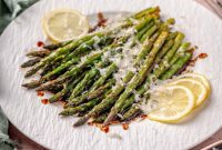 Balsamic Glazed Asparagus with Parmesan