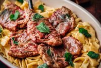 Jump-in-Your-Mouth Roman Veal with Prosciutto and Sage