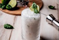 Coconut Basil Gin Twist