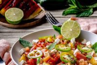 Fiery Grilled Watermelon Medley