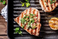 Grilled Swordfish with Zesty Lemon Gremolata