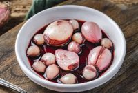 Ruby Wine-Braised Shallots and Onions