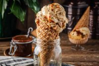 Bourbon-Kissed Brown Butter Caramel Gelato