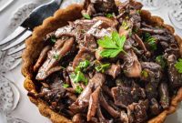 Velvety Mushroom Shallot Mascarpone Tartlets
