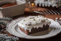 Zesty Lemon-Topped Spiced Gingerbread Loaflets