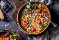 Rustic Vegetable Pasta Soup