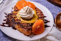 Zesty Orange & Chocolate Brioche French Toast with Mascarpone Dream