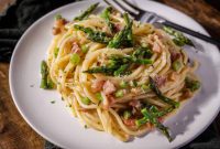 Spring Asparagus Carbonara