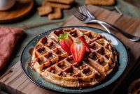 Ultimate Biscoff Cinnamon Waffles and Nutella Bliss