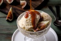 Date & Rum Ricotta Swirl Gelato