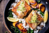 Mahi-Mahi with Coconut Crust and Pineapple Beer Butter Sauce