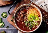 Texas Chili Perfection, Made From Scratch