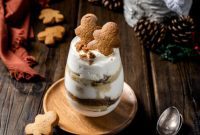 Holiday Gingerbread Trifle with Brandy Chantilly
