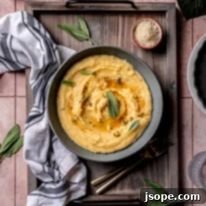 Brown Butter and Sage Polenta
