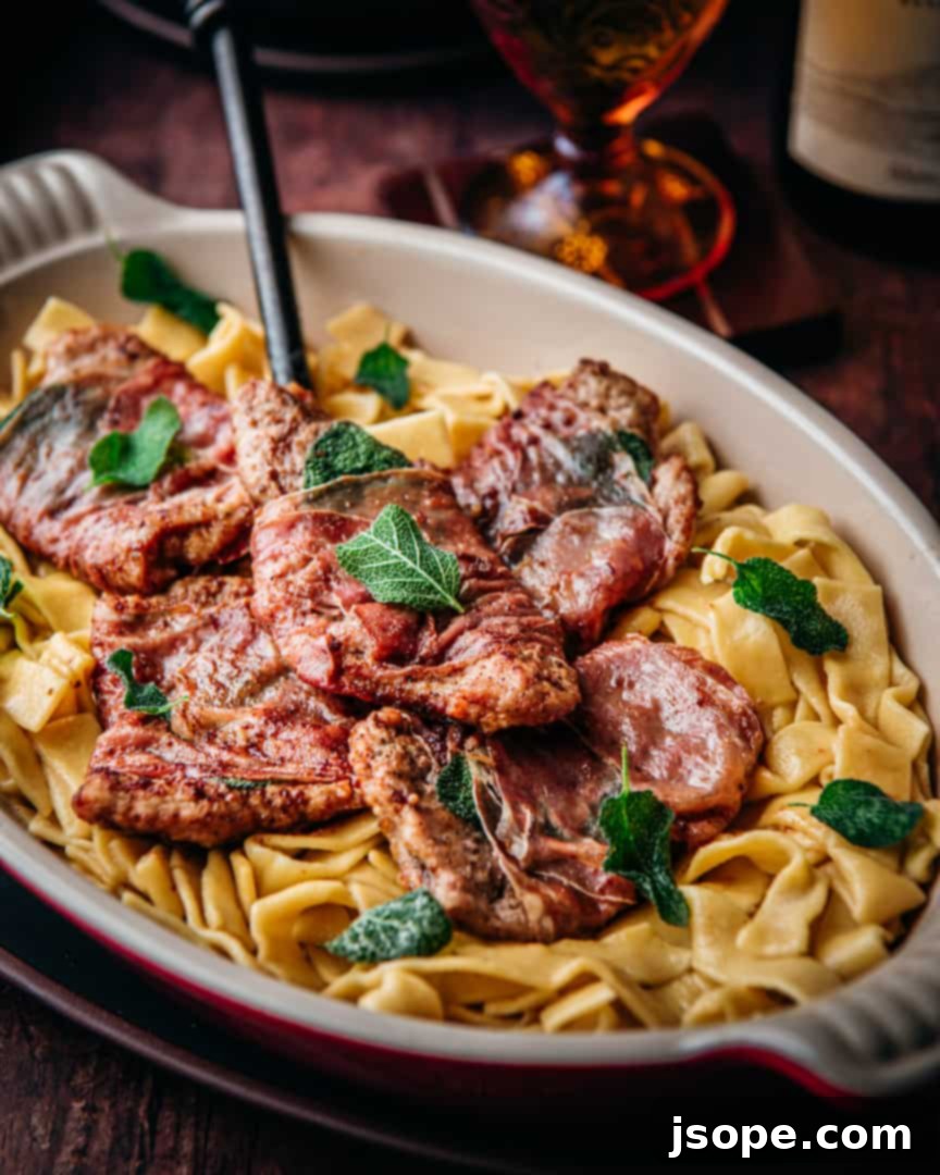 Jump-in-Your-Mouth Roman Veal with Prosciutto and Sage 3 Saltimbocca alla Romana