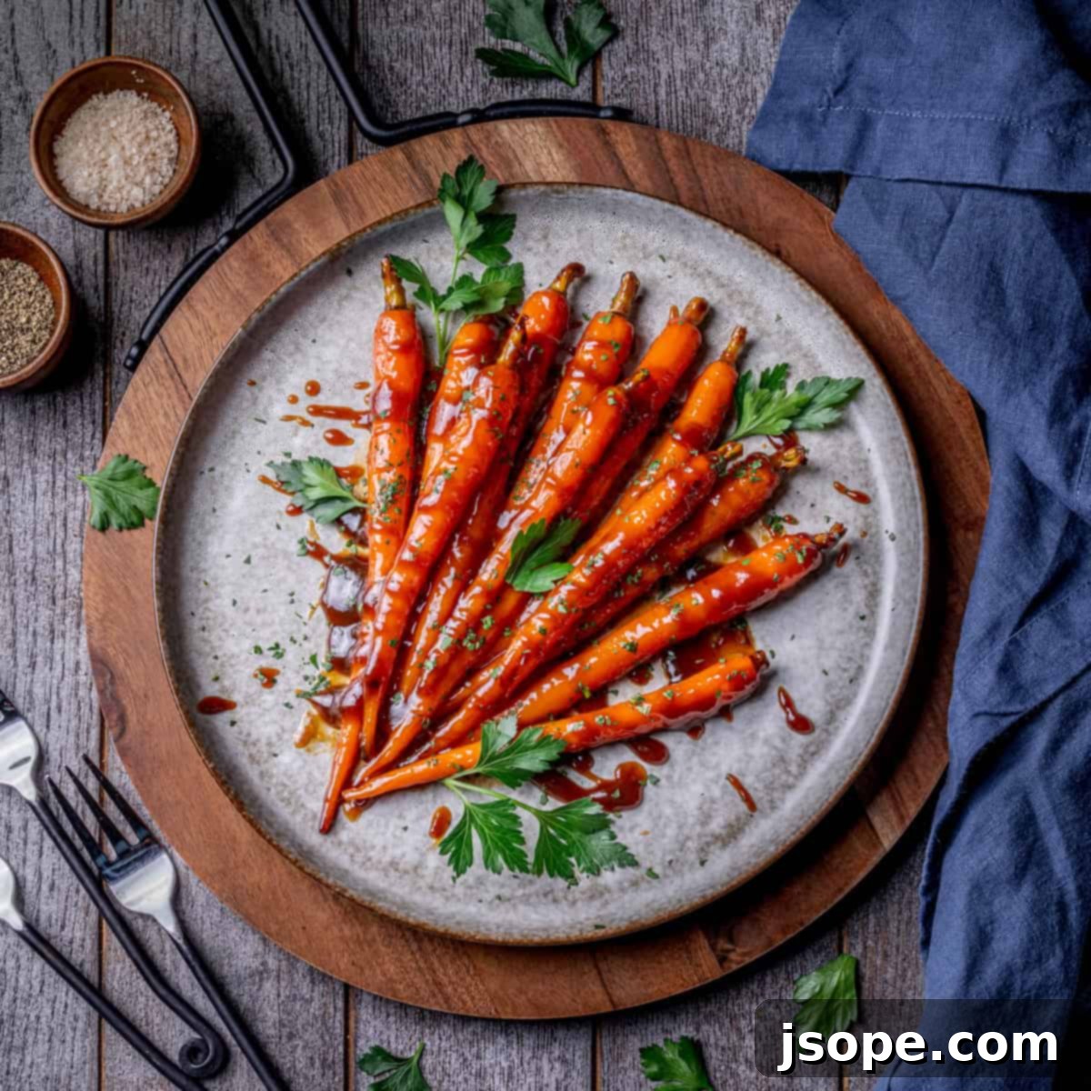 Miso Glazed Carrots