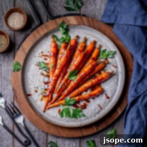 Miso Glazed Carrots