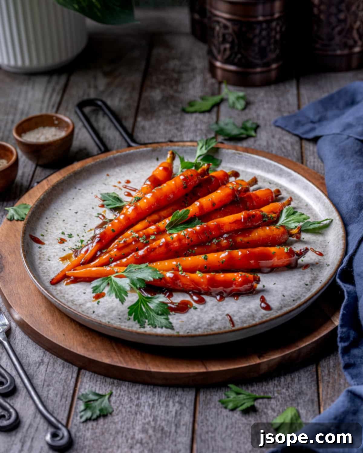 Miso Glazed Carrots