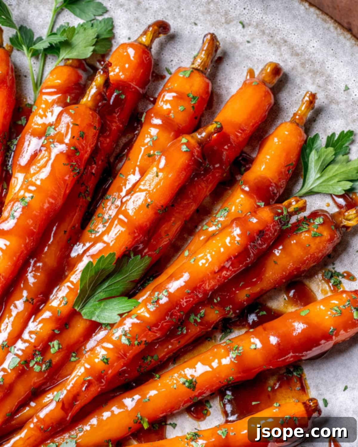 Miso Glazed Carrots