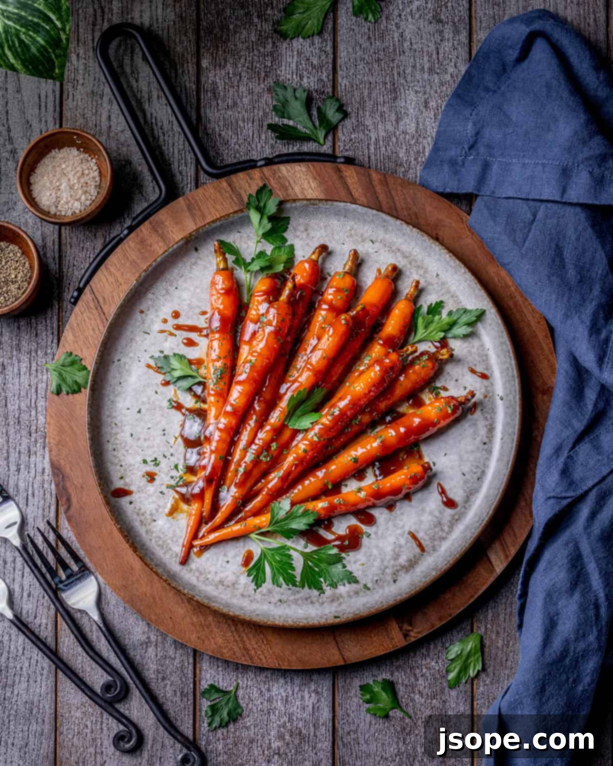 Miso Glazed Carrots