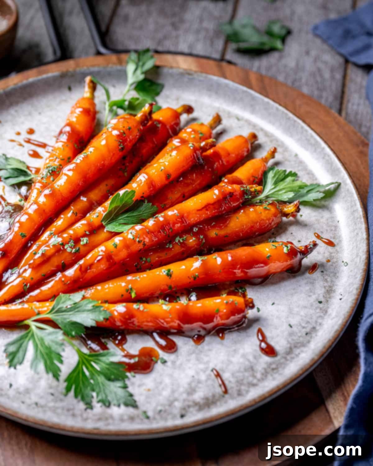 Miso Glazed Carrots
