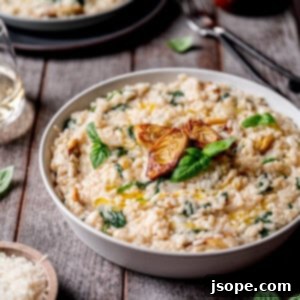 Luxurious Spinach Artichoke Risotto with Mascarpone 9 Spinach Artichoke Risotto with Creamy Mascarpone Cheese