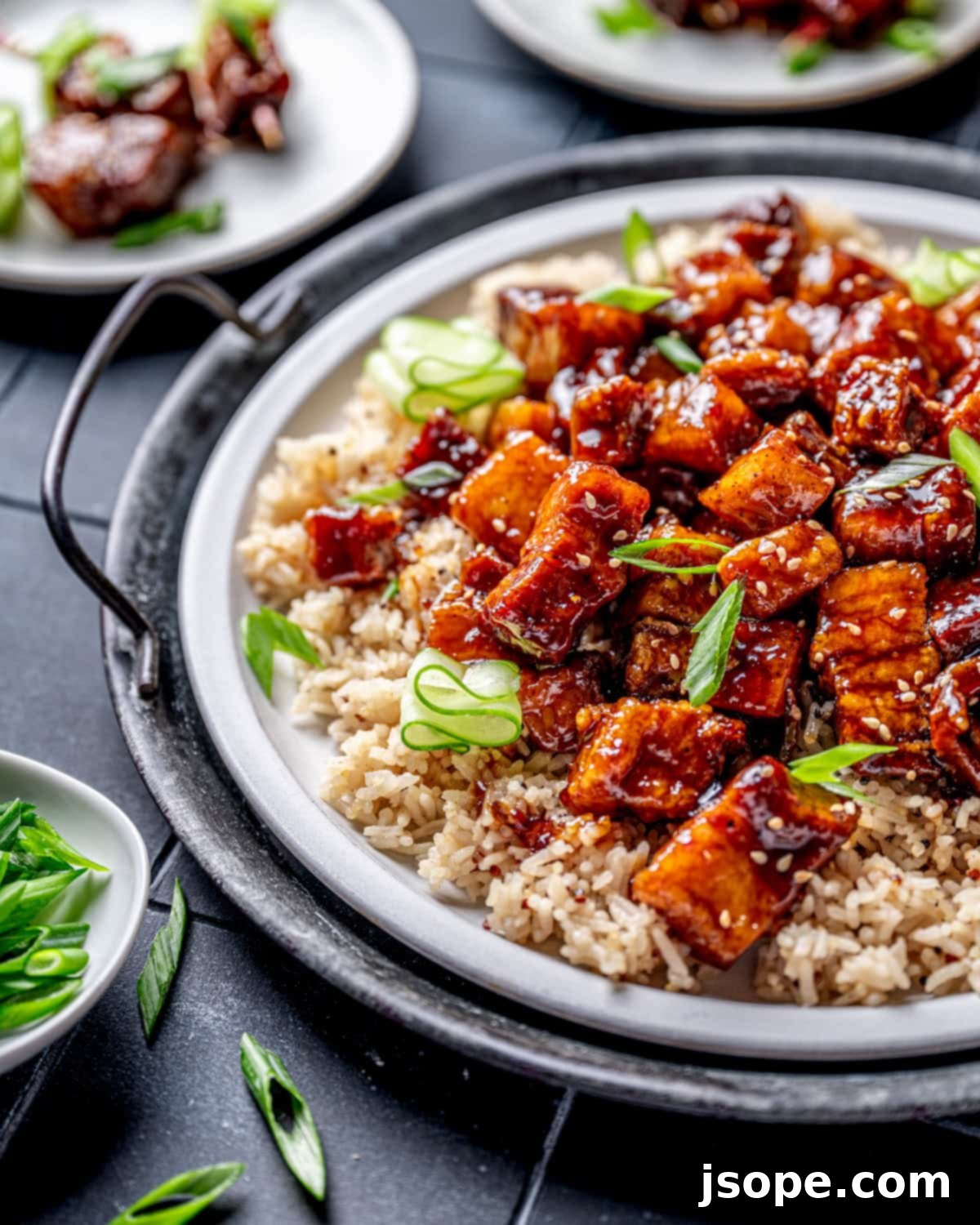 Sous Vide Pork Belly Bites with Soy Ginger Glaze