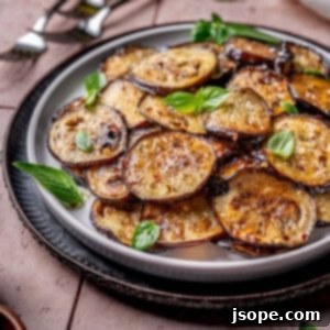 Garlic Herb Sautéed Italian Eggplant