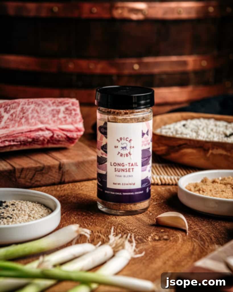 Spice Tribe Long-Tail Sunset Thai Blend packaging