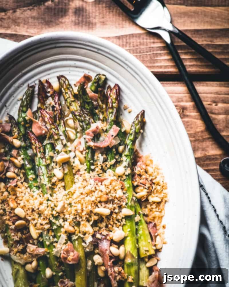 Parmesan Herb Asparagus