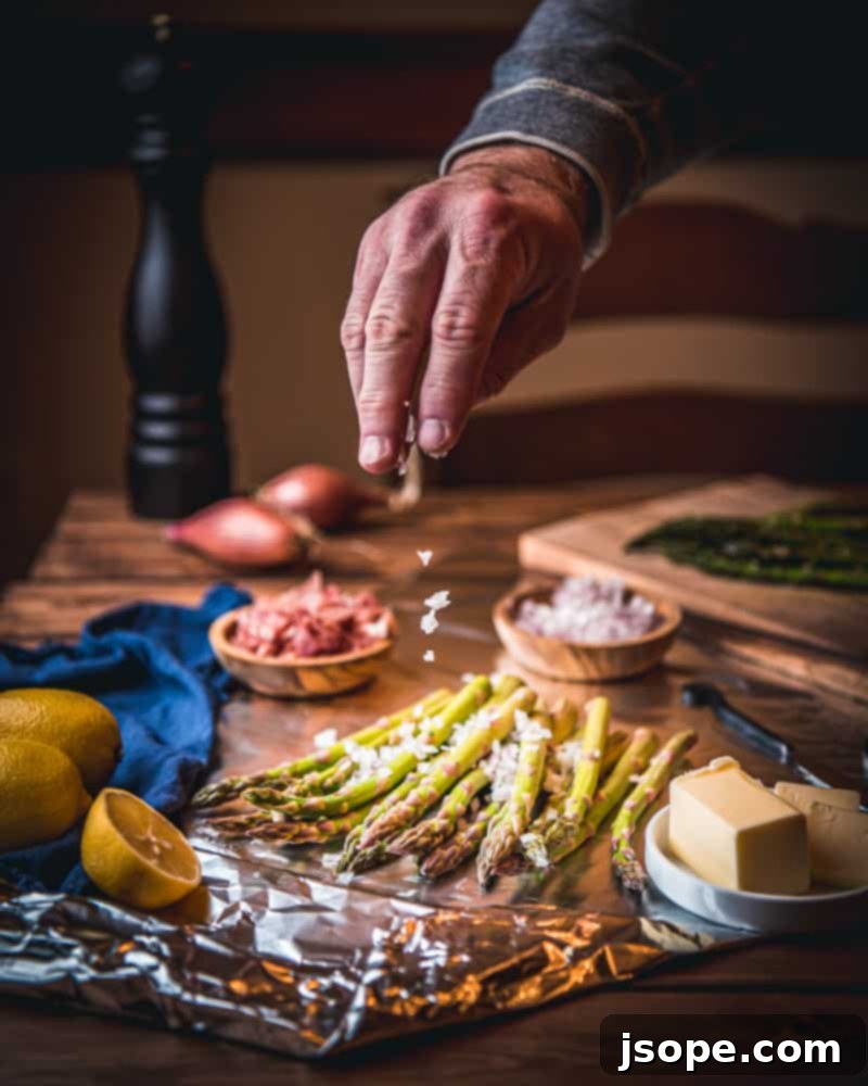 Add the chopped shallots
