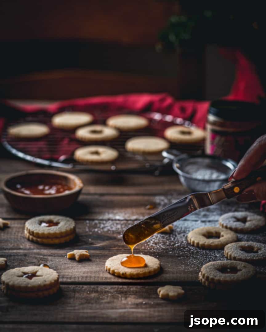 Linzer Cookies