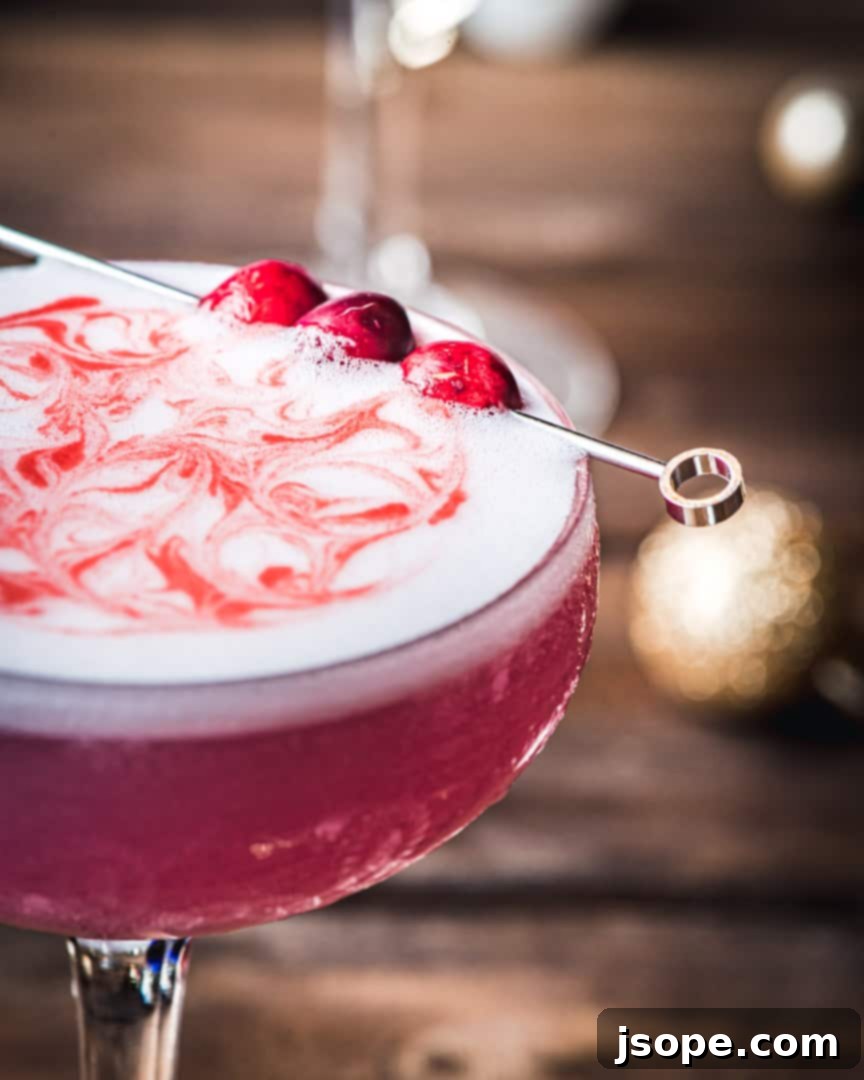 Empress Gin Ruby Chill 3 Frosted Cranberry Empress Gin Cocktail