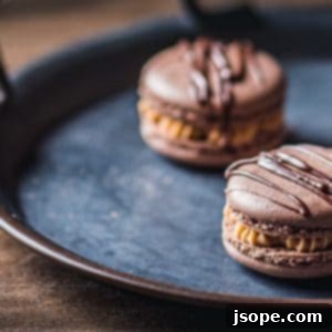 Peanut Butter Cup Macarons