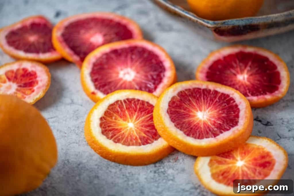 Crimson Kiss Granita 4 Blood Oranges