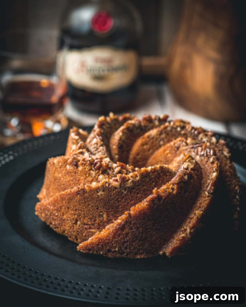 Nutty Brown Butter Pecan Rum Cake 3 Brown Butter and Pecan Rum Cake