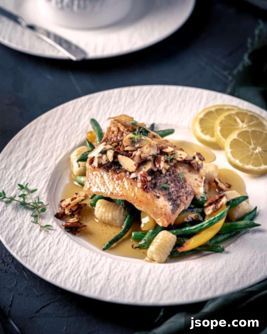 Red Snapper Amandine