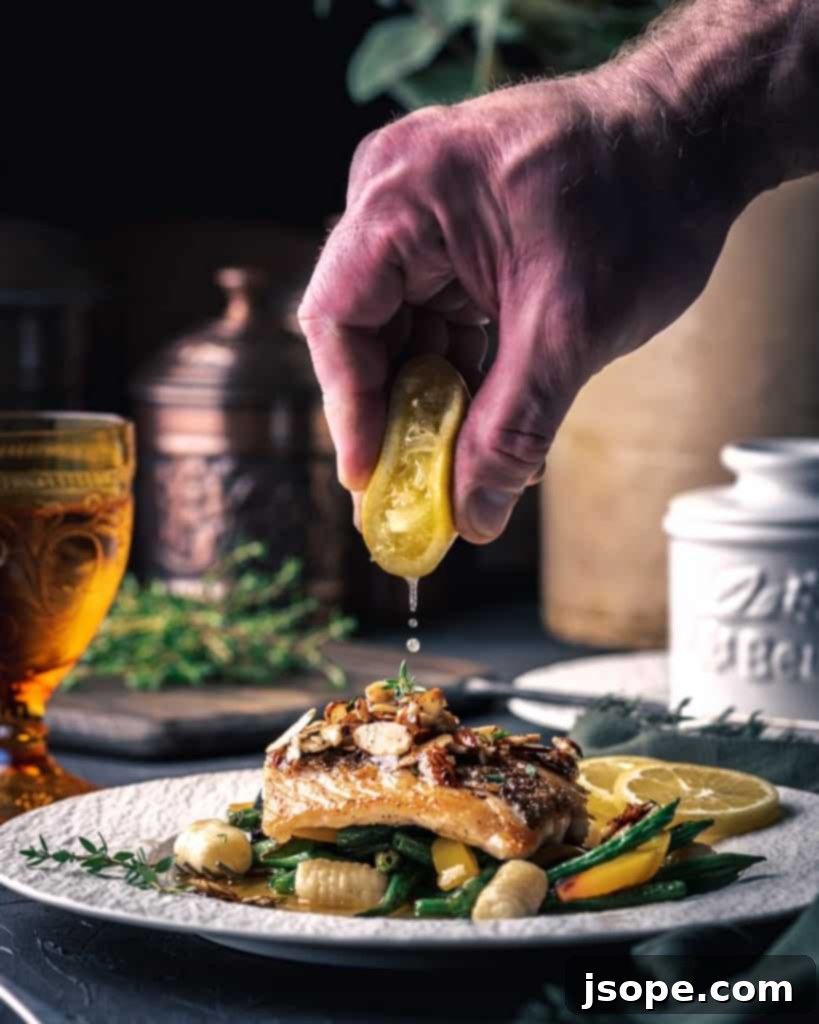 Red Snapper Amandine