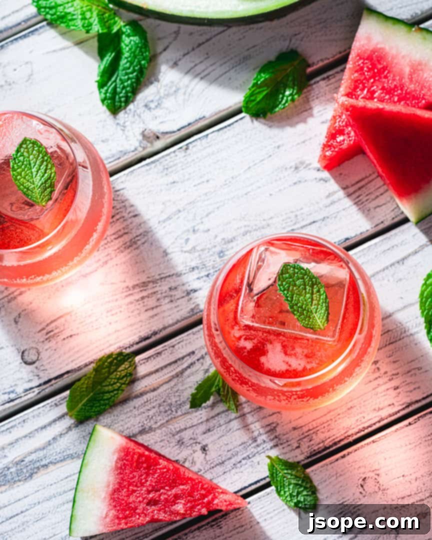 Watermelon Dreams Cocktail