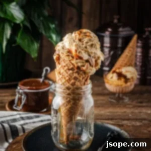 Brown Butter Bourbon Caramel Gelato