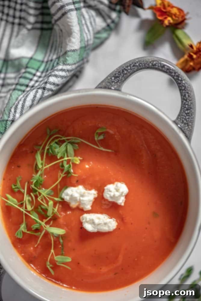 Pumpkin and Roasted Red Pepper Soup