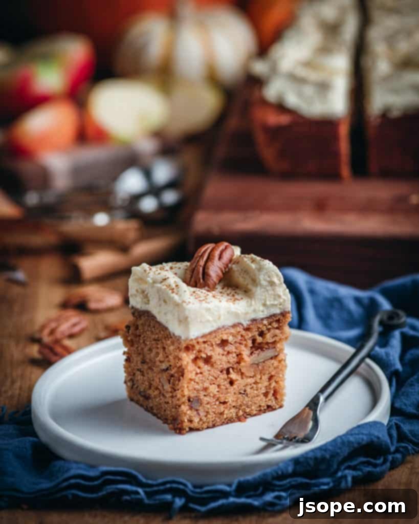 Pumpkin Passion Fruit Spice Cake