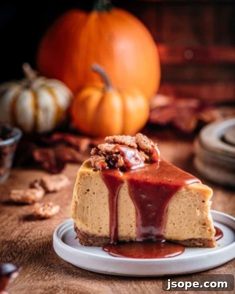 Pumpkin Mascarpone Cheesecake
