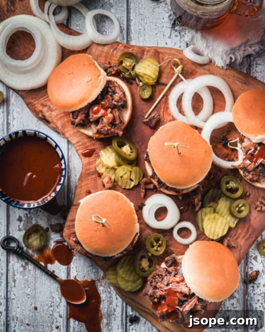 A 10lb brisket will feed about 20 people