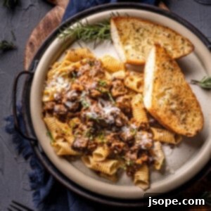 Pork and Shiitake Mushroom Ragù