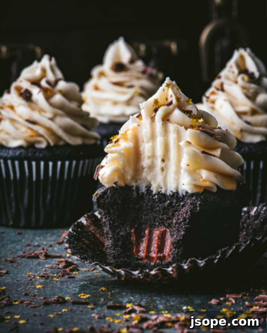 Decadent Whiskey Maple Chocolate Ganache Cupcakes 2 Whiskey Maple Buttercream Chocolate Ganache Cupcakes - A Decadent Treat