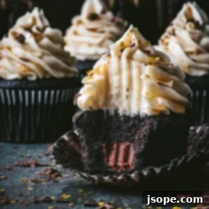 Decadent Whiskey Maple Chocolate Ganache Cupcakes 5 Maple Whiskey Chocolate Ganache Cupcakes