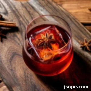Chocolate Almond Autumn Negroni