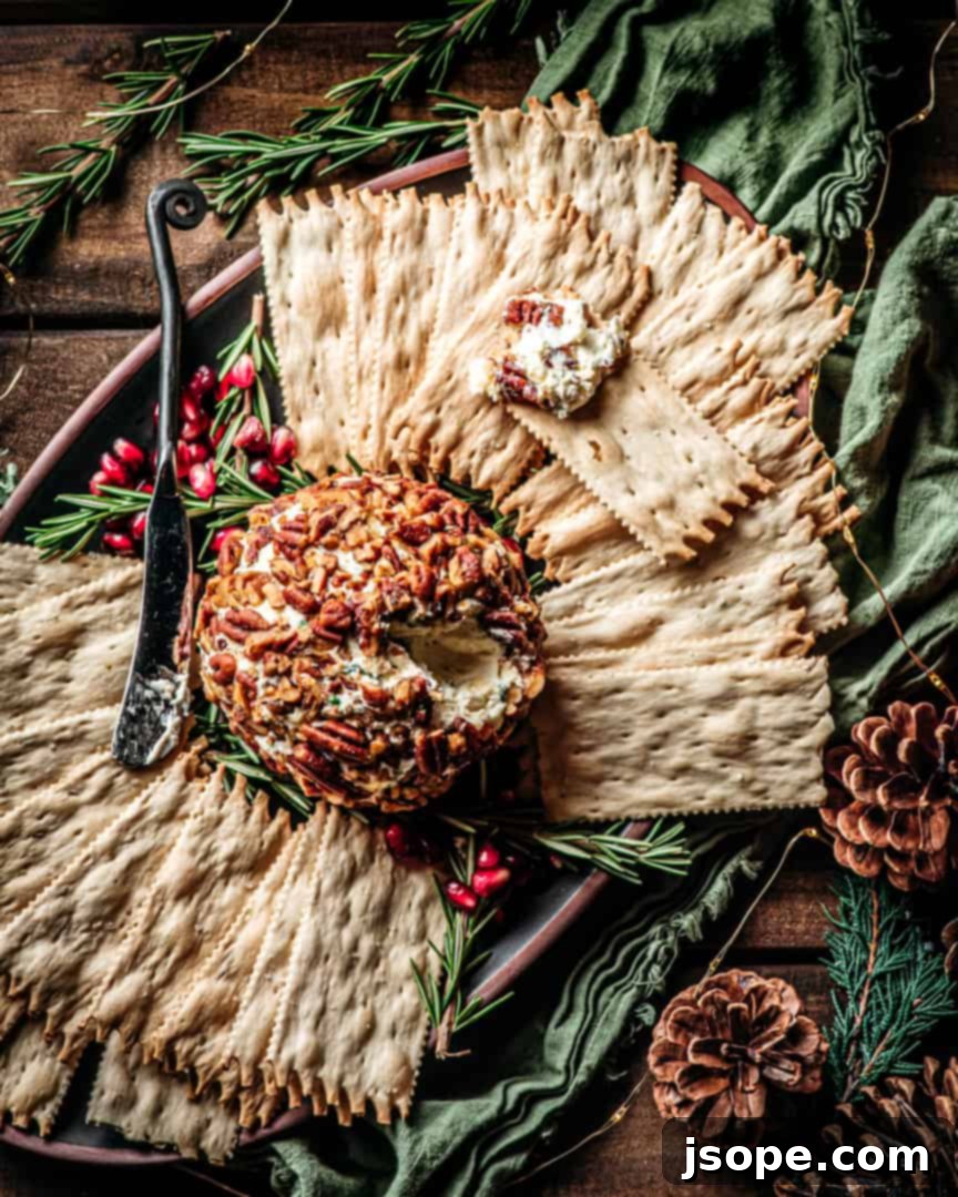 Zesty Pecan Gouda Cheese Ball 3 Pecan Jalapeño and Gouda Cheese Ball