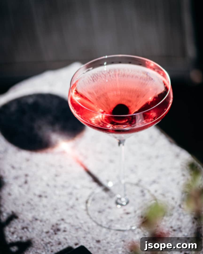 Pink Gin martini